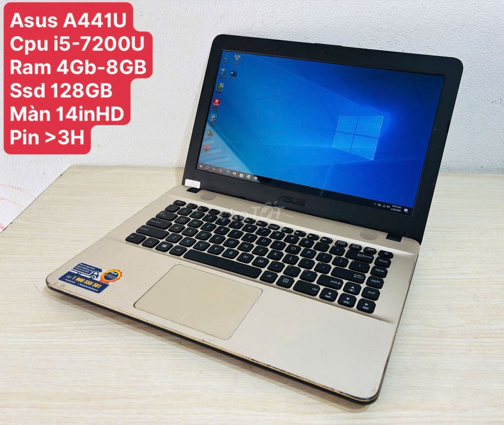 Asus A441U i5-7200U 4GB/128GB. Mua bán Laptop tại Quận Ninh Kiều Cần Thơ được đăng bởi Thành Đạt hình 1