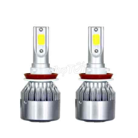 Cặp bóng đèn led ánh sáng trắng C007 H8/H9/H11 #15