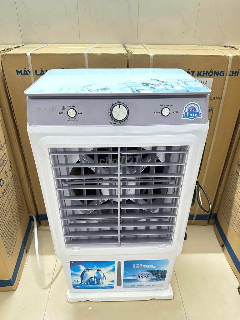 Quạt Hơi Nước 50L AQUA Siêu Mát. Mua bán Quạt tại Huyện Trảng Bom Đồng Nai được đăng bởi Quạt Hơi Nước Tận Kho hình 1