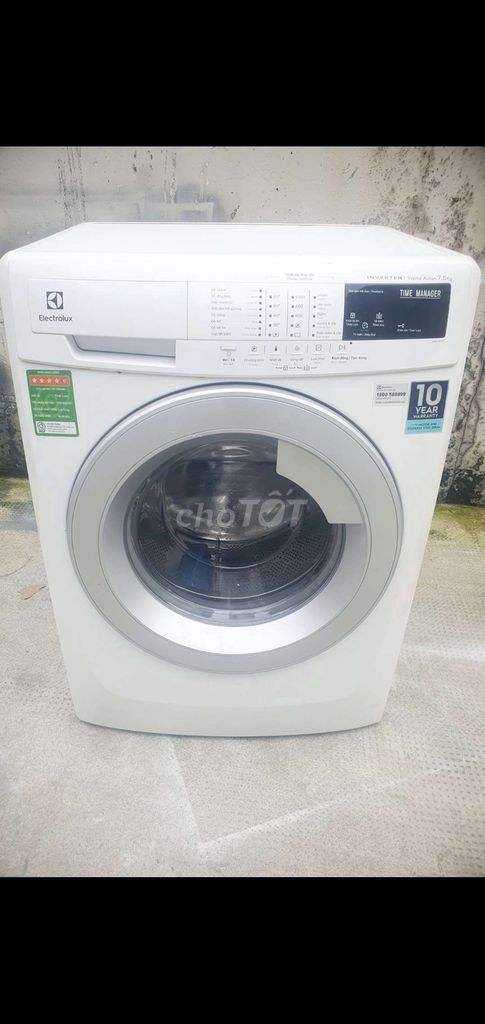 Máy giặt electrolux 7kg5 inveter có bảo hành