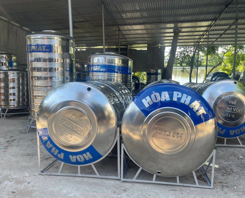 bồn nước Inox - đủ size - giá tốt. Mua bán Nội thất, đồ gia dụng khác tại Quận Sơn Trà Đà Nẵng được đăng bởi Tổng Kho Bình An hình 1