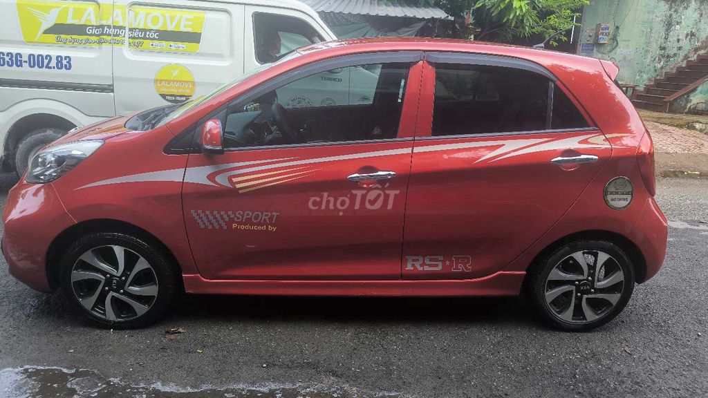 Kia Morning Si số sàn Đỏ. Mua bán Ô tô tại Huyện Hóc Môn Tp Hồ Chí Minh được đăng bởi Văn Thân hình 3
