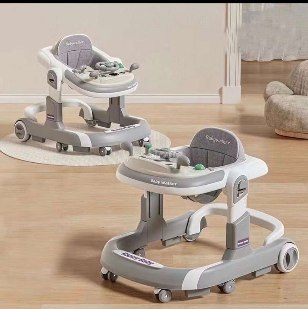 Xe tập đi Happy Baby Xám Trắng đã sử dụng. Mua bán Mẹ và bé tại Quận Hải Châu Đà Nẵng được đăng bởi Le vz hình 1