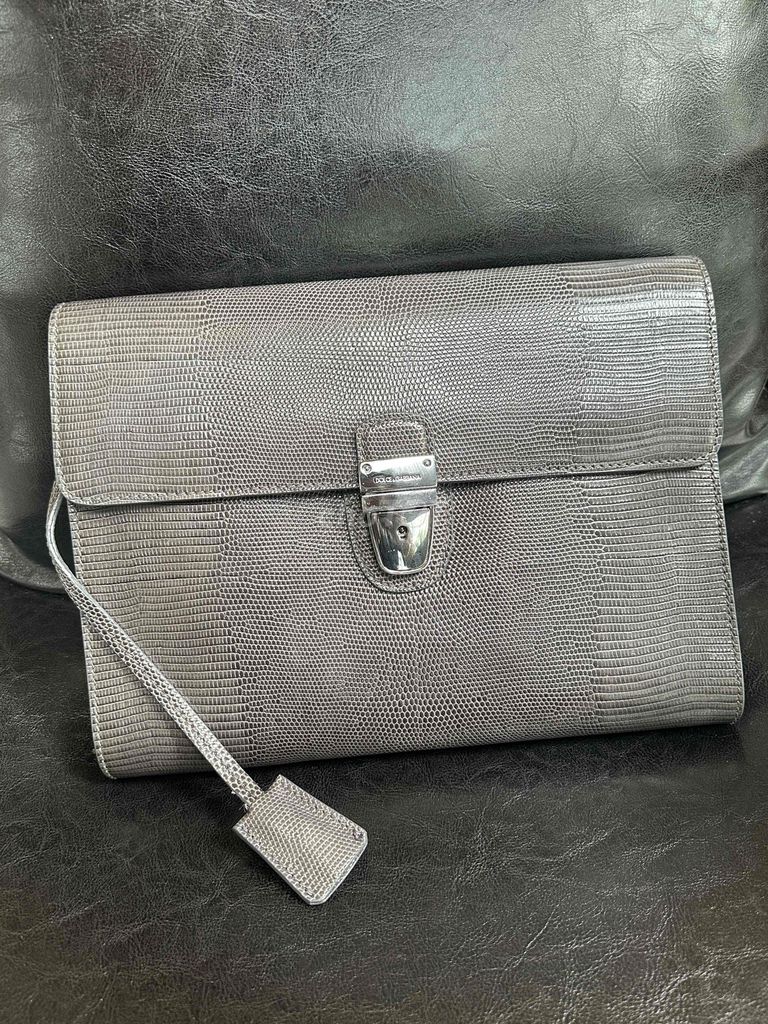Túi clutch nam Dolce Gabbana da lizzard very vip. Mua bán Túi xách tại Quận Đống Đa Hà Nội được đăng bởi Nếu muốn ngta sẽ tìm cách hình 1