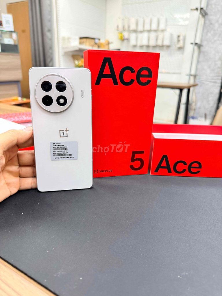 OnePlus ACE 5 Trắng Đã sử dụng. Mua bán Điện thoại tại Quận Ninh Kiều Cần Thơ được đăng bởi Mr.T Mobile hình 1
