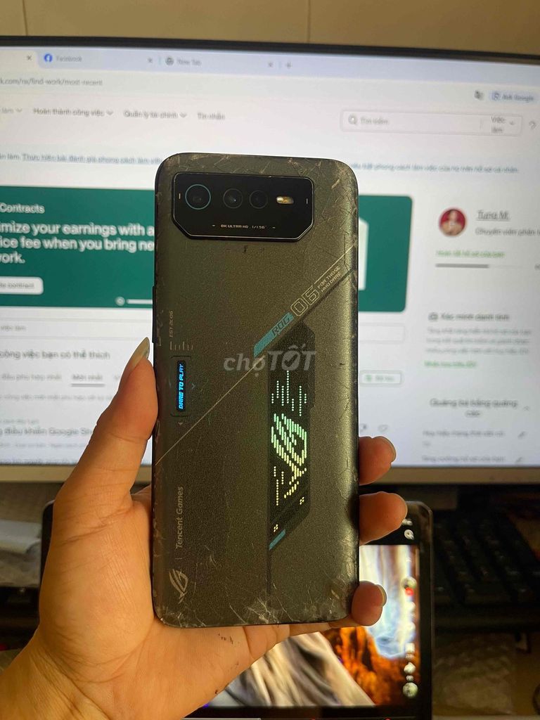 ROG 6D 16GB/256GB Đen. Mua bán Điện thoại tại Quận Gò Vấp Tp Hồ Chí Minh được đăng bởi Anh Tùng hình 1