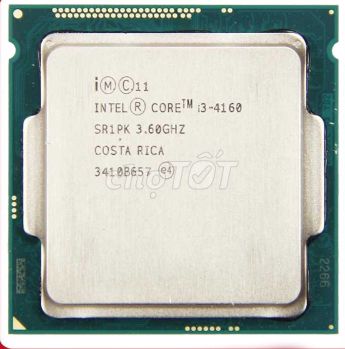Cần bán CPU i3 4160 và 2 thanh Ram