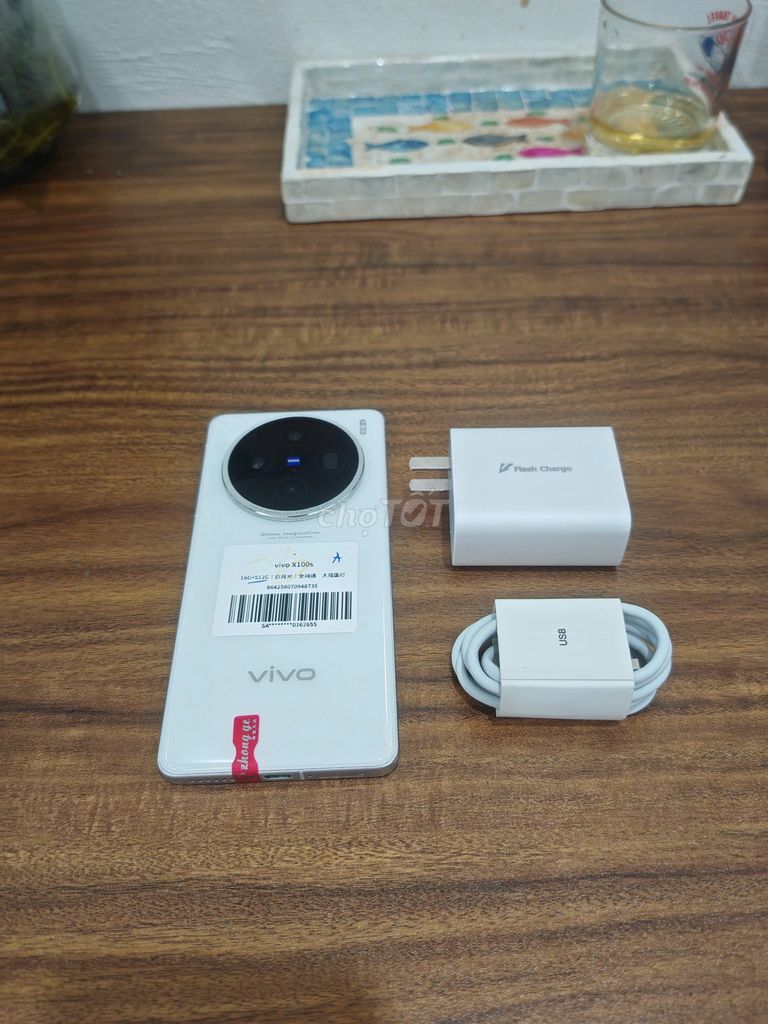 Vivo X100S Trắng 16/512 sạc 80w flash có ship COD. Mua bán Điện thoại tại Quận Hoàng Mai Hà Nội được đăng bởi Trần Ngọc Hiếu hình 1