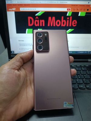 SAMSUNG NOTE 20 ULTRA 12GB.256GB SNAP 865 FULL CN. Mua bán Điện thoại tại Quận Bình Thạnh Tp Hồ Chí Minh được đăng bởi Dân Mobile