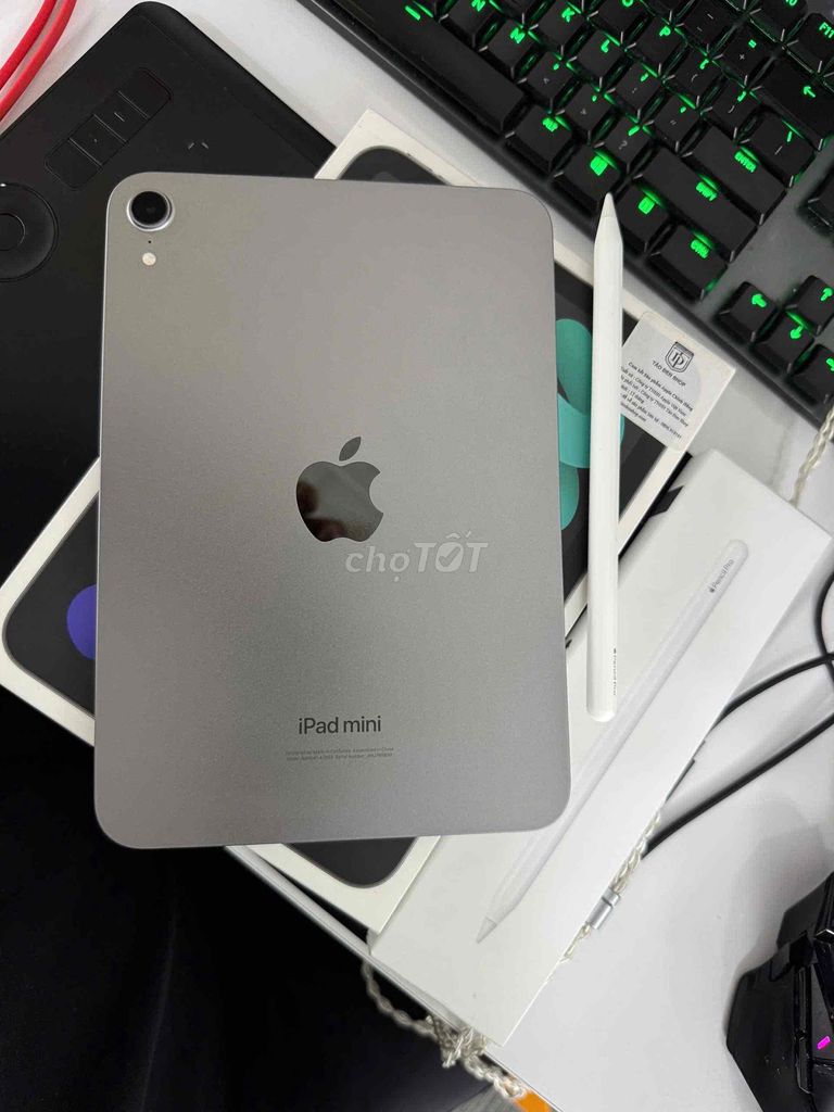Apple iPad mini 7 128GB Xám+ bút chính hãng. Mua bán Máy tính bảng tại Quận Bắc Từ Liêm Hà Nội được đăng bởi chính  hình 1