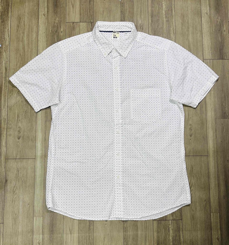 Áo sơ mi Uniqlo Nam Trắng XL. Mua bán Quần áo tại Quận 12 Tp Hồ Chí Minh được đăng bởi Như 2Hand Chuyên Si Hiệu Tuyển hình 1
