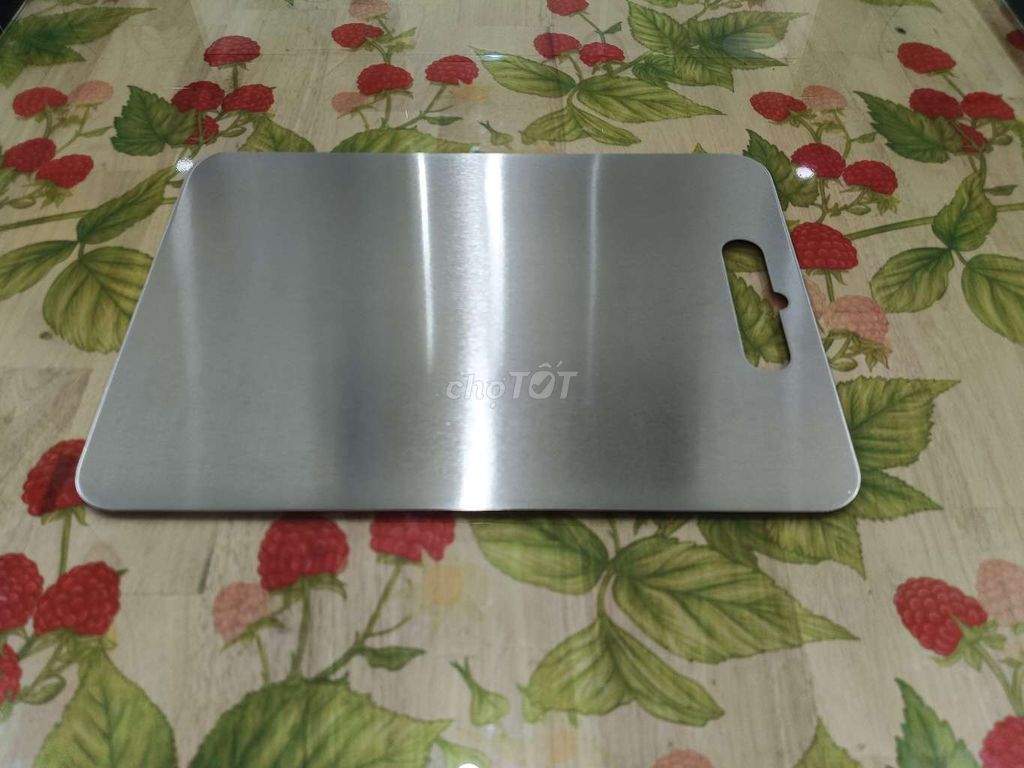 Thớt inox kháng khuẩn 34×24cm