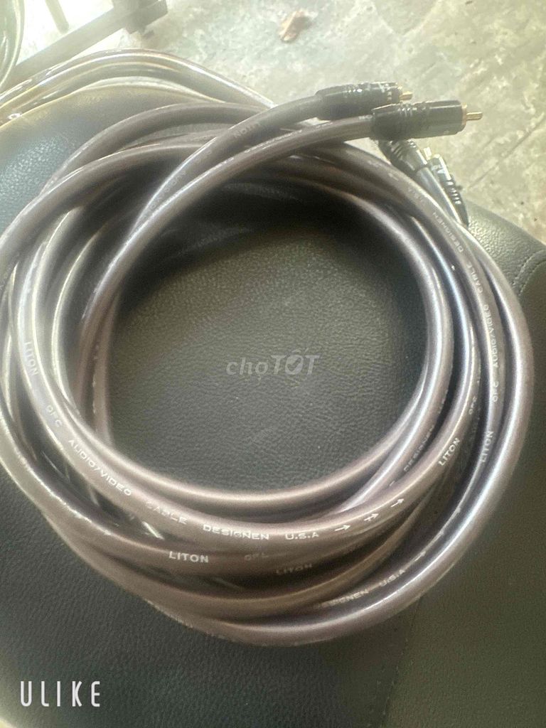 Dây âm thanh AV Liton usa.kt.2m. Mua bán Tivi, Âm thanh tại Quận Bình Tân Tp Hồ Chí Minh được đăng bởi Audio Long hình 1