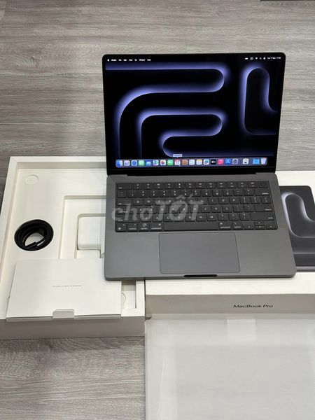 Macbook Pro 14 inch M3 pro 18G/512G chính hãng FPT