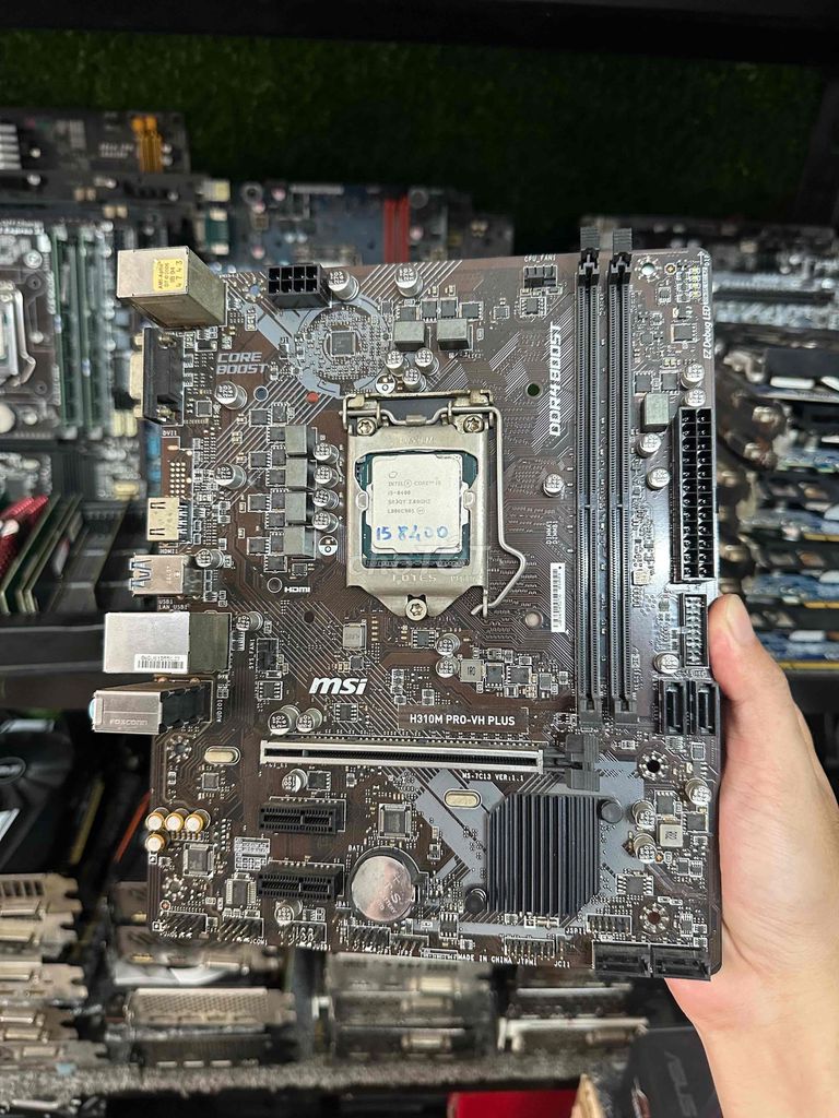 Bo mạch chủ MSI H310M PRO-VH PLUS + I5 8400.. Mua bán Linh kiện (RAM, Card...) tại Quận Gò Vấp Tp Hồ Chí Minh được đăng bởi Tình Nguyễn hình 1