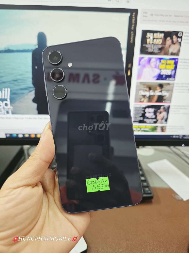 A55-5G BẢN CTY SSVN 2 SIM VẬT LÝ ZIN KENG NÉT.. Mua bán Điện thoại tại Quận Đống Đa Hà Nội được đăng bởi HƯNG PHÁT Mobile hình 1