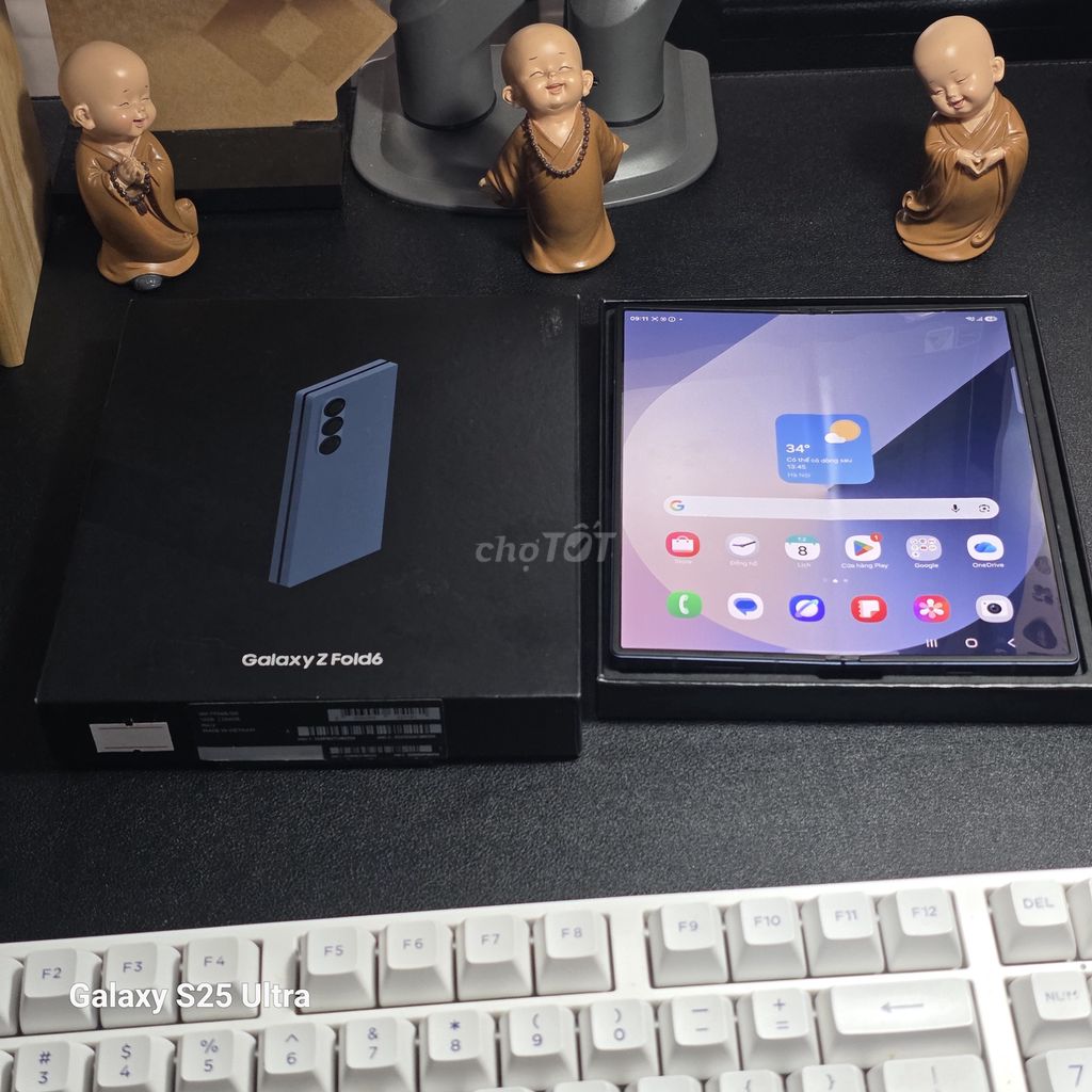 SSVN Z Fold 6 12/256GB Xanh navy. Mua bán Điện thoại tại Quận Tân Phú Tp Hồ Chí Minh được đăng bởi Phạm Đình Duy hình 1