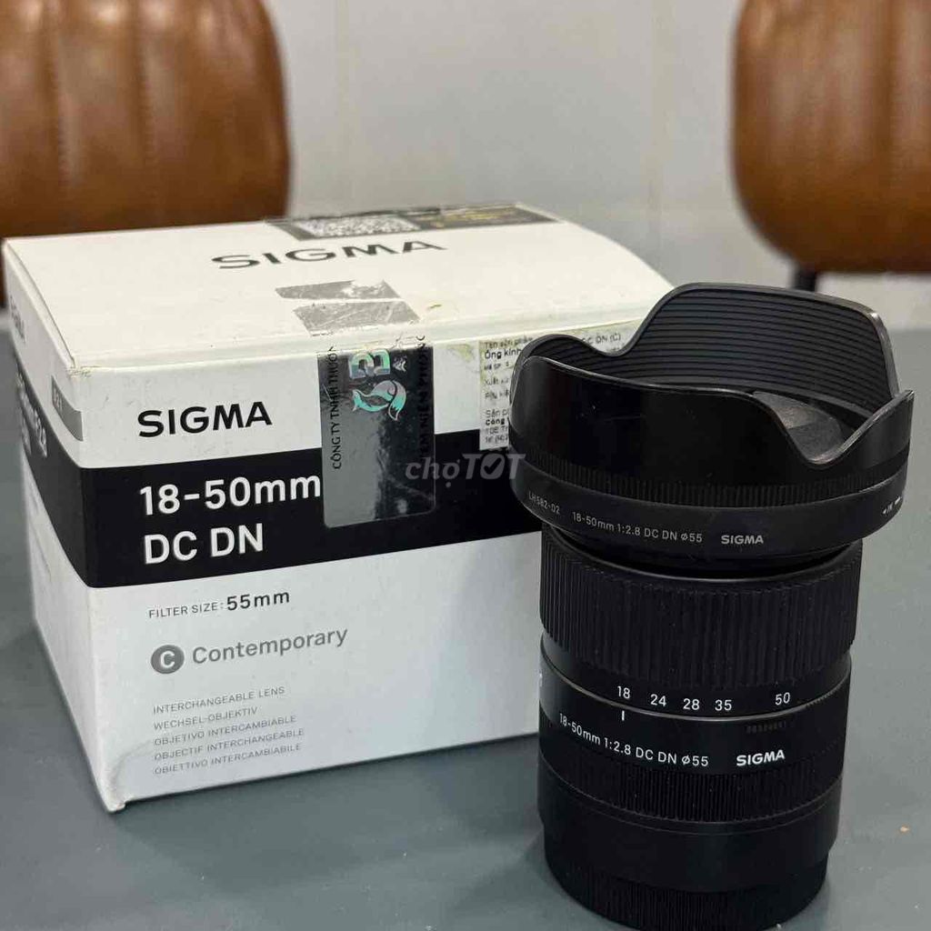 Ống kính Sigma 18-50mm F2.8 DC DN for sony. Mua bán Máy ảnh, Máy quay tại Quận 5 Tp Hồ Chí Minh được đăng bởi Phan Thế Phong  hình 1