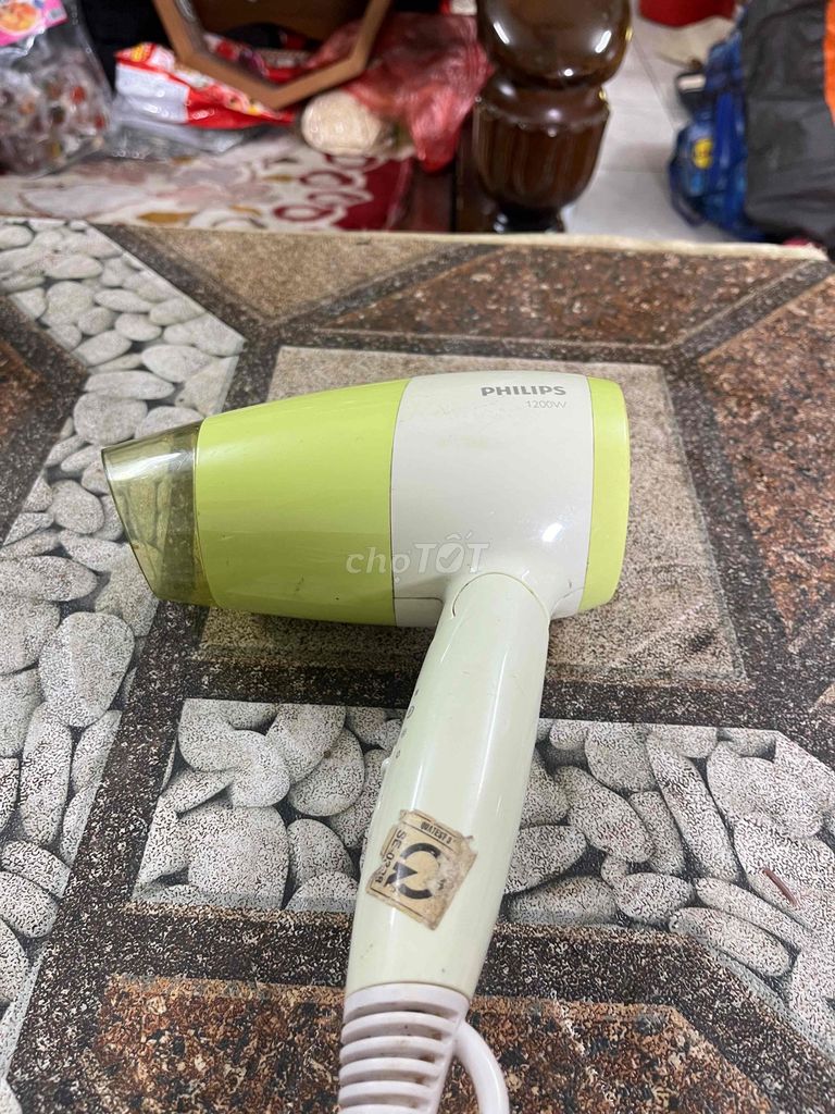 Máy sấy tóc Philips Trắng xanh lá. Mua bán Nội thất, đồ gia dụng khác tại Quận Hoàng Mai Hà Nội được đăng bởi Kairiyeudau hình 1