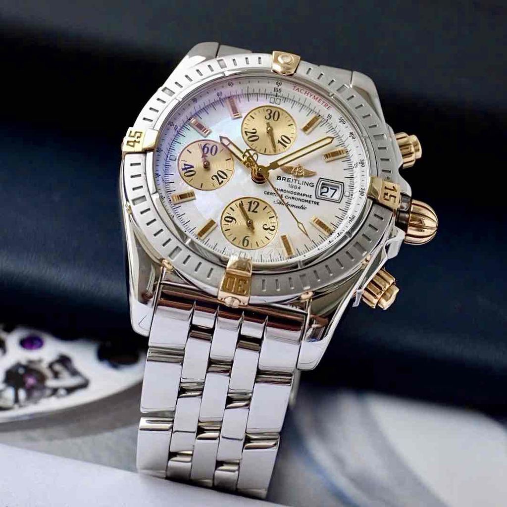 Breitling Chronomat Evolution Demi 18K Gold MOP. Mua bán Đồng hồ tại Thành phố Thuận An Bình Dương được đăng bởi Xuân Phương hình 1