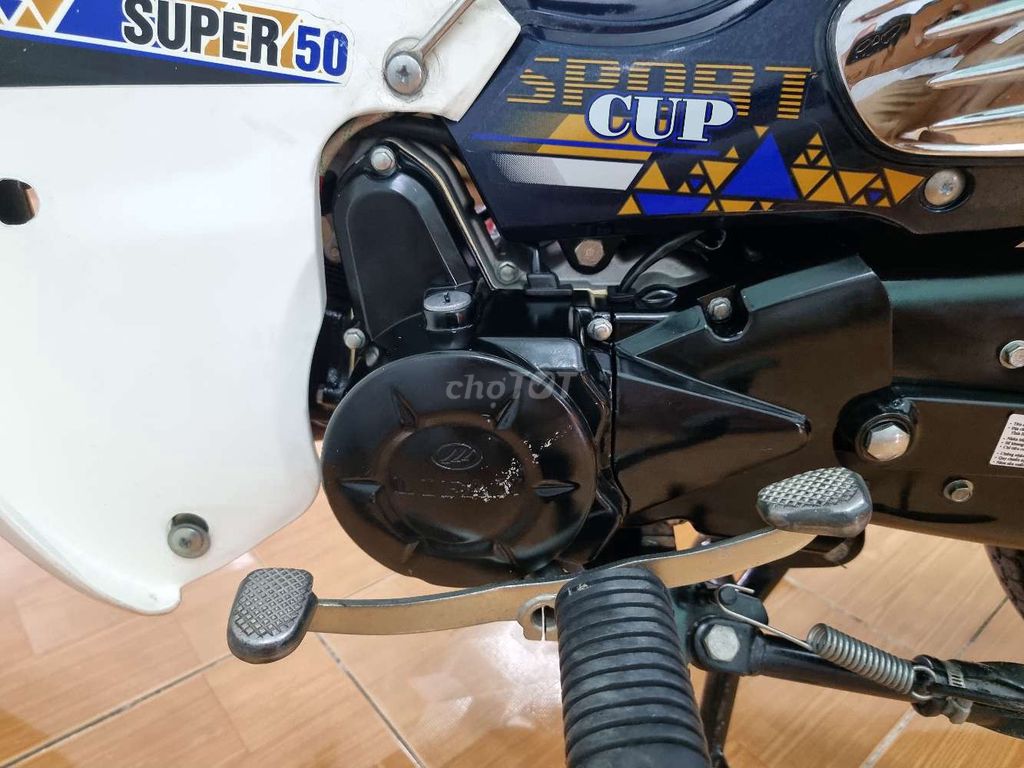 Honda Super Cub 50 Xanh trắng. Mua bán Xe máy tại Quận Ninh Kiều Cần Thơ được đăng bởi CHXM Trung Trưc  hình 12