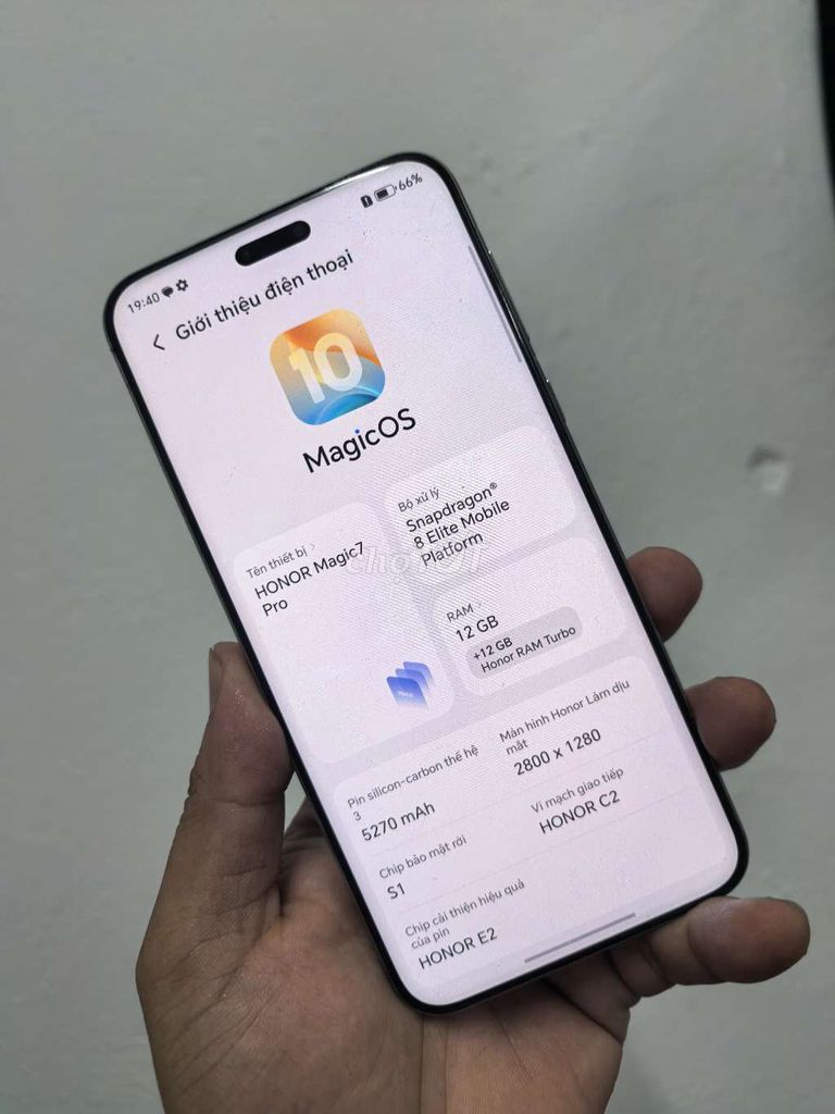 Honor Magic 7 Pro 512GB Bạc. Mua bán Điện thoại tại Quận Nam Từ Liêm Hà Nội được đăng bởi TẠP HÓA ĐIỆN THỌAI TÀU hình 1