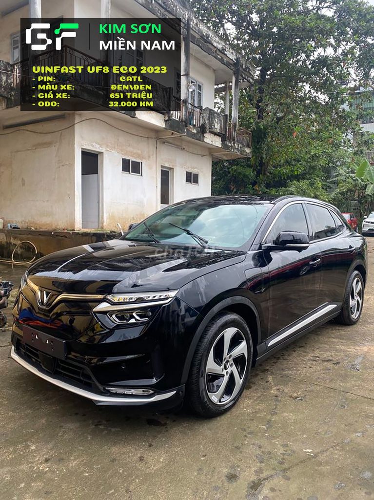 VinFast VF8 ECO 2023 Đen 32.000km. Mua bán Ô tô tại Thành phố Biên Hòa Đồng Nai được đăng bởi Kiệt Nguyễn VinFast Đồng Nai hình 1