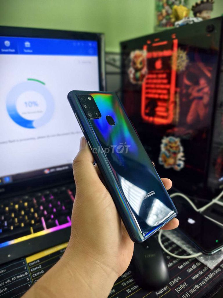 Samsung A21S 6GB/64GB Đen. Mua bán Điện thoại tại Huyện Long Thành Đồng Nai được đăng bởi THÁI SƠN MOBILE hình 1
