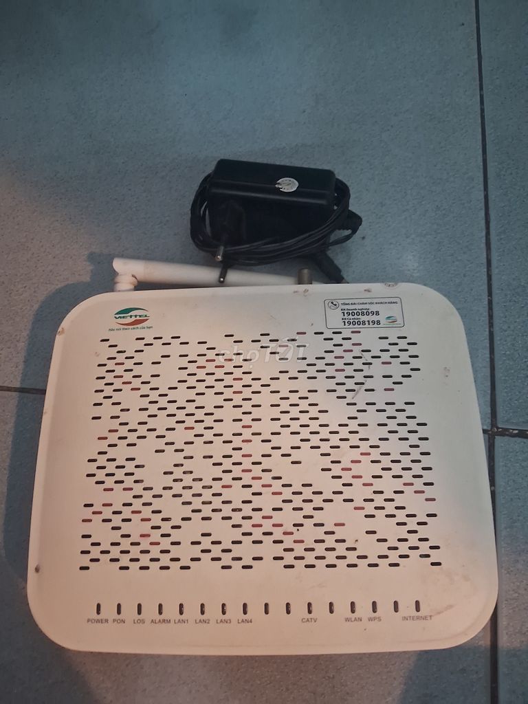 Modem GPON ZTE ZXHN F608 Trắng. Mua bán Phụ kiện (Màn hình, Chuột...) tại Quận Phú Nhuận Tp Hồ Chí Minh được đăng bởi minh hình 1