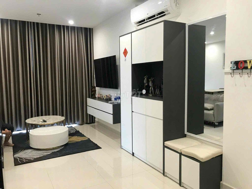 CHO THUÊ CĂN HỘ 2PN+ 69M2 FULL NT VINHOMES QUẬN 9 GIÁ 8,5 TRIỆU