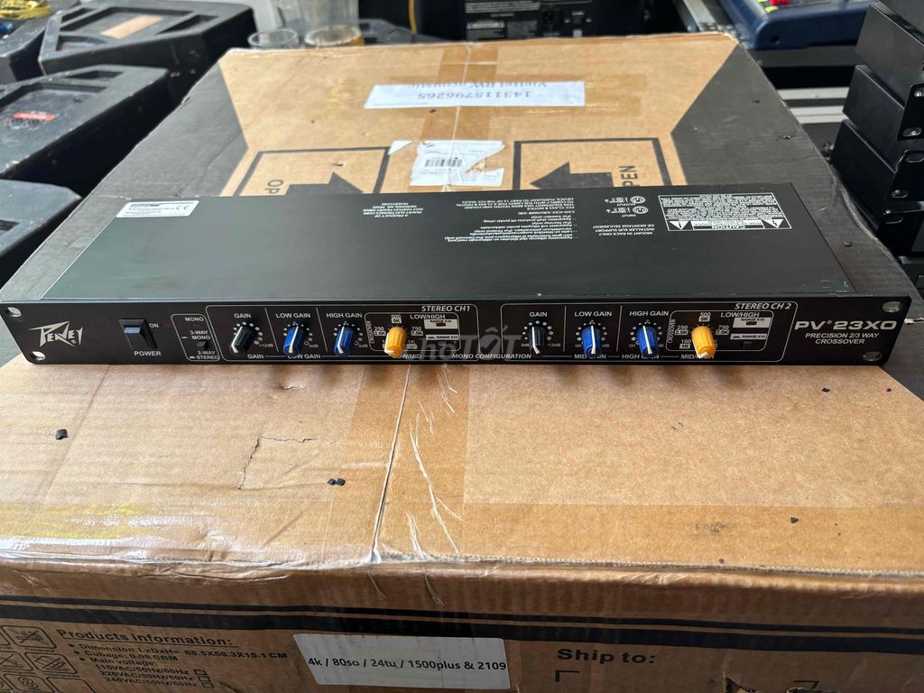 Crossover Peavey PV 23XO. Mua bán Nhạc cụ tại Quận Ngũ Hành Sơn Đà Nẵng được đăng bởi Trà thanh Trí hình 1