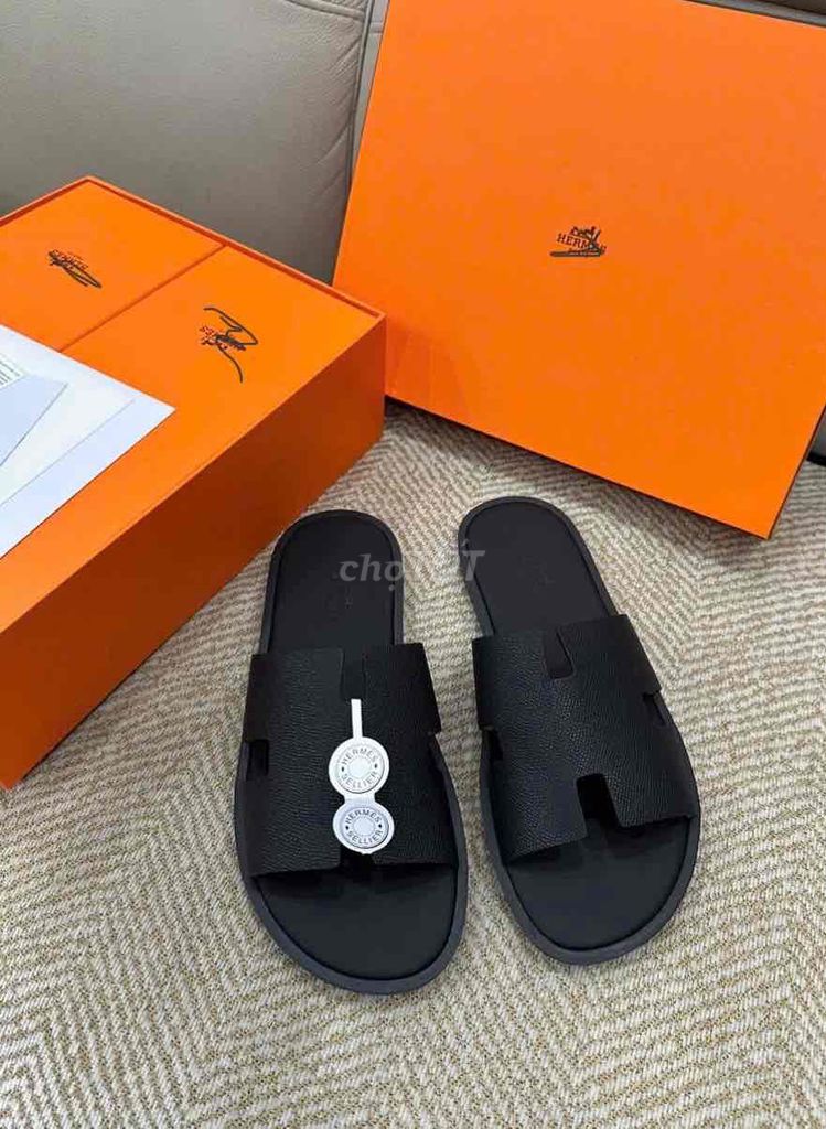 Dép Nam HM Da thật Nam Đen 38-43. Mua bán Giày dép tại Quận Tân Phú Tp Hồ Chí Minh được đăng bởi Dương Thùy Shop hình 1
