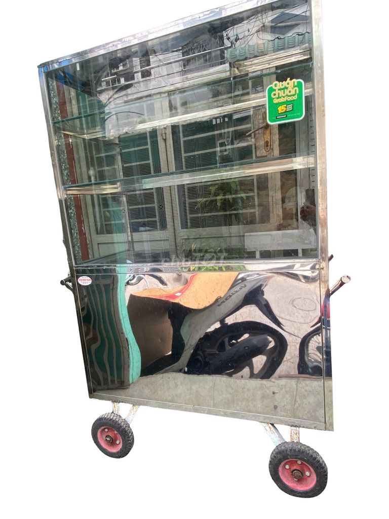 XE ĐẨY BÁN HÀNG ĐA NĂNG - NHƯ MỚI 1x0.5x1.6m. Mua bán Đồ chuyên dụng, Giống nuôi trồng tại Quận Bình Tân Tp Hồ Chí Minh được đăng bởi Tấn Phát Dương hình 1