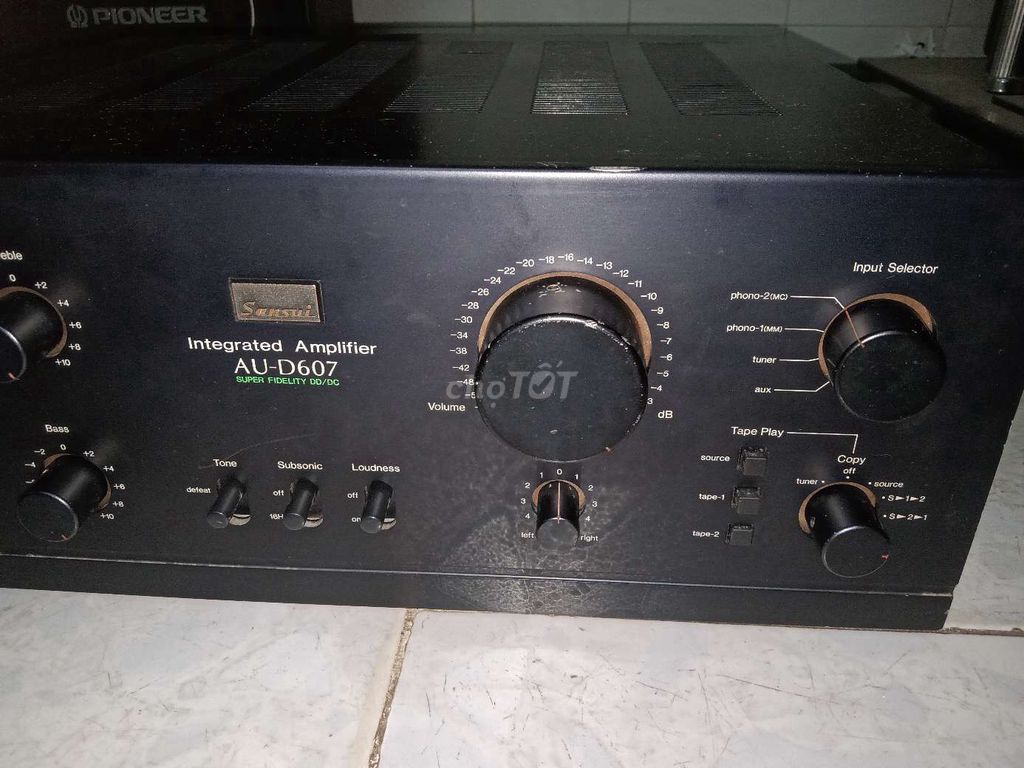 Amply Sansui AU-D607 Đen. Mua bán Tivi, Âm thanh tại Quận 7 Tp Hồ Chí Minh được đăng bởi danh hình 1