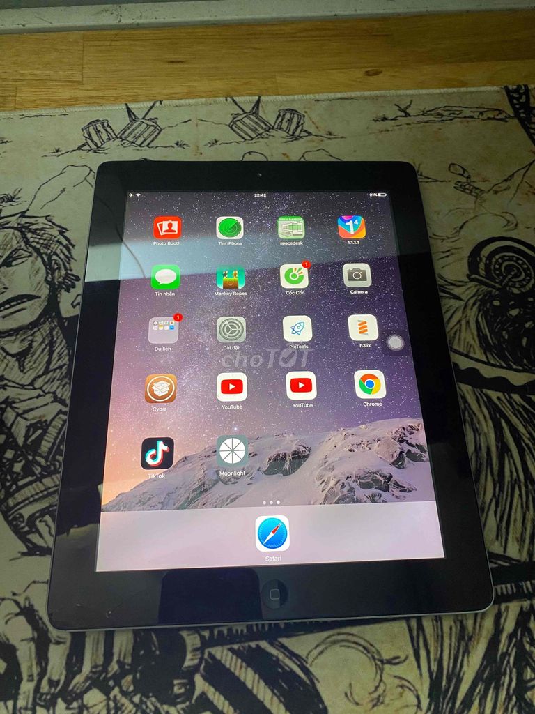Apple iPad 4 Wifi 16GB Xám. Mua bán Máy tính bảng tại Thành phố Nha Trang Khánh Hòa được đăng bởi Kiệt Nguyễn Hùng Tuấn hình 1