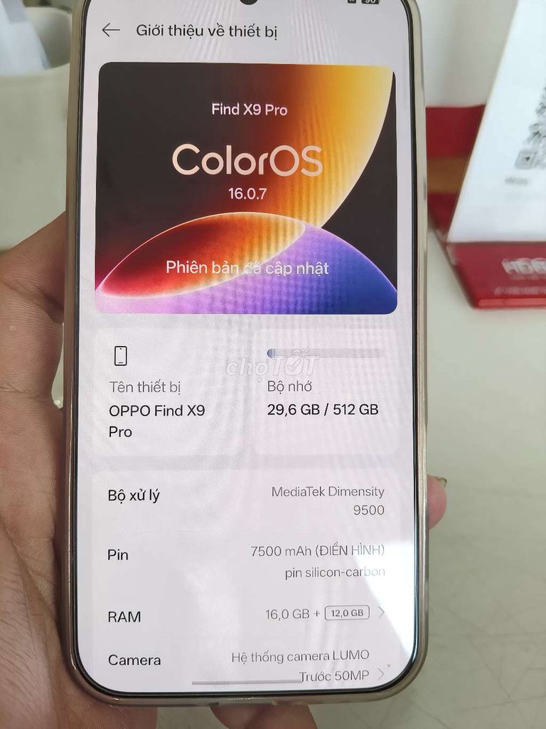 OPPO Find X9 Pro 512GB Hồng. Mua bán Điện thoại tại Thành phố Biên Hòa Đồng Nai được đăng bởi tuấn  hình 1