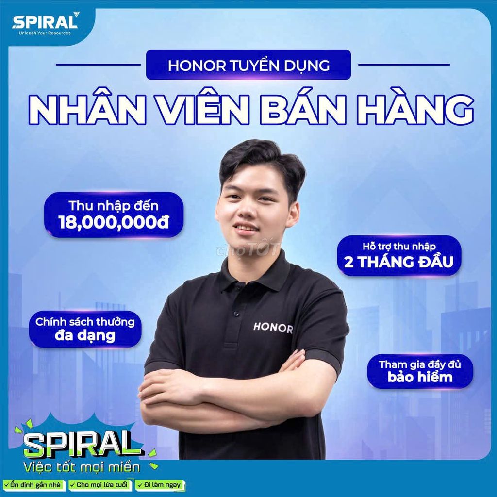TUYỂN NHÂN VIÊN TƯ VẤN BÁN HÀNG ĐIỆN THOẠI HONOR. Việc làm PG tại Thành phố Thái Nguyên Thái Nguyên được đăng bởi MỸ DUYÊNN hình 1