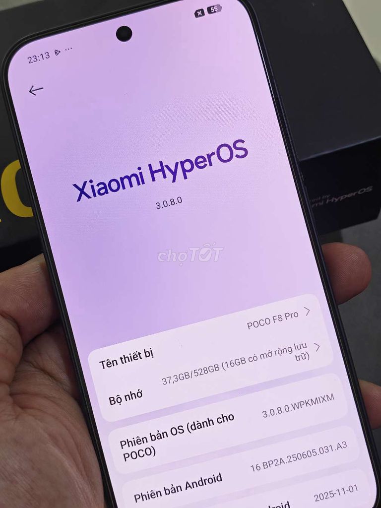 POCO F8 Pro 12GB/512GB Đen CHVN. Mua bán Điện thoại tại Thành phố Thủ Đức Tp Hồ Chí Minh được đăng bởi Yi Li Smartphones hình 1