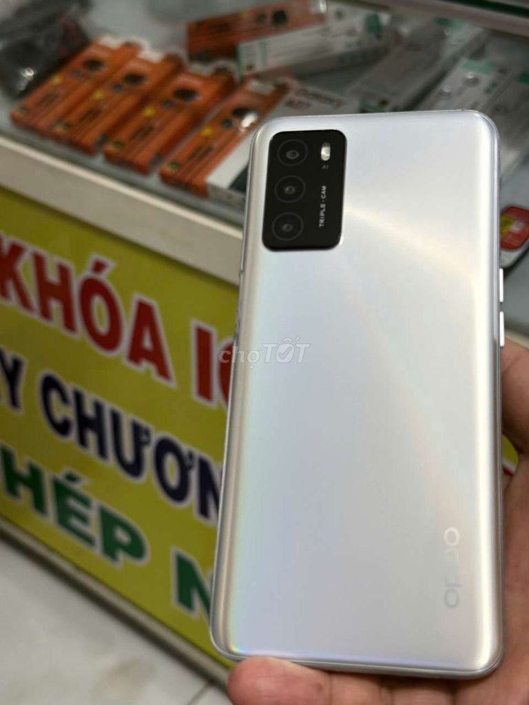 Oppo A16 3GB/32GB Bạc Vân tay sạc nhanh. Mua bán Điện thoại tại Thành phố Sóc Trăng Sóc Trăng được đăng bởi điện thoại giá sỉ 441 lê Hồng Phong  hình 1