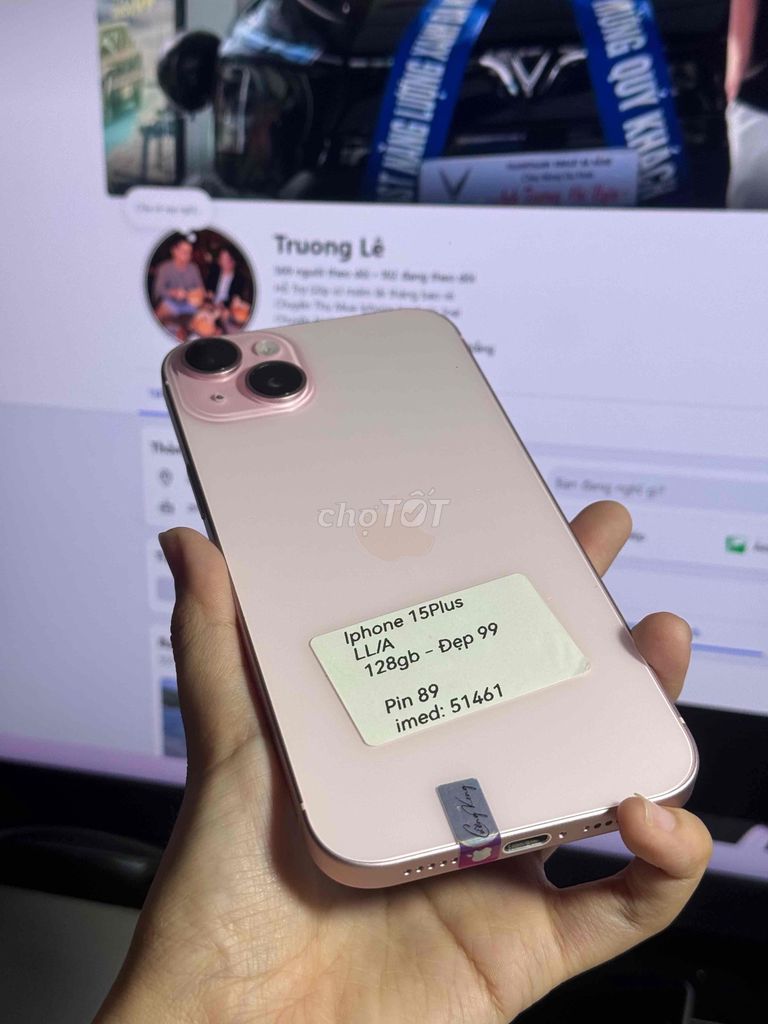 15plus hồng đưa 4tr5 còn lại góp nauxo mdm or icl. Mua bán Điện thoại tại Quận Thanh Khê Đà Nẵng được đăng bởi BÔN APPLE 19 Bàu Hạc 3 hình 1