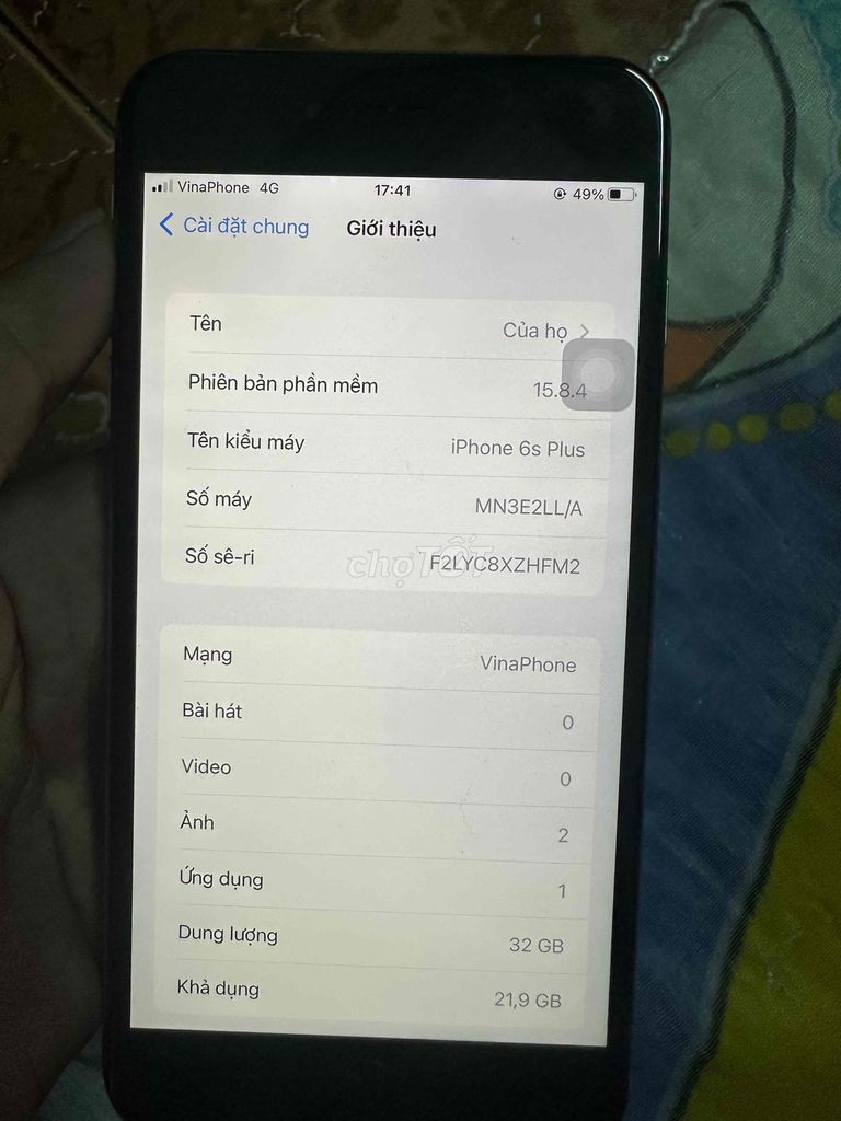 iPhone 6s Plus 32GB Xám. Mua bán Điện thoại tại Quận 12 Tp Hồ Chí Minh được đăng bởi phú phú hình 1