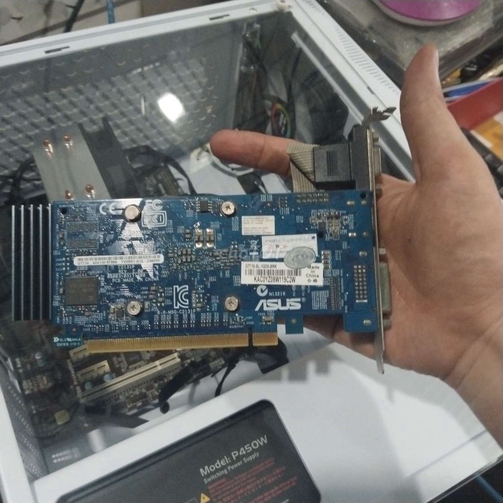 Card đồ họa Asus GT710 1G D5 VGA, DVI, HDMI. Mua bán Linh kiện (RAM, Card...) tại Thị xã Tân Uyên Bình Dương được đăng bởi Huỳnh Vũ Linh hình 1