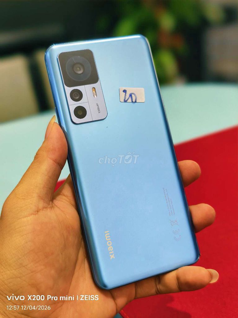 Xiaomi 12T 8GB/128GB Xanh thanh lý. Mua bán Điện thoại tại Quận Tân Bình Tp Hồ Chí Minh được đăng bởi Táo Bán Lổ hình 1