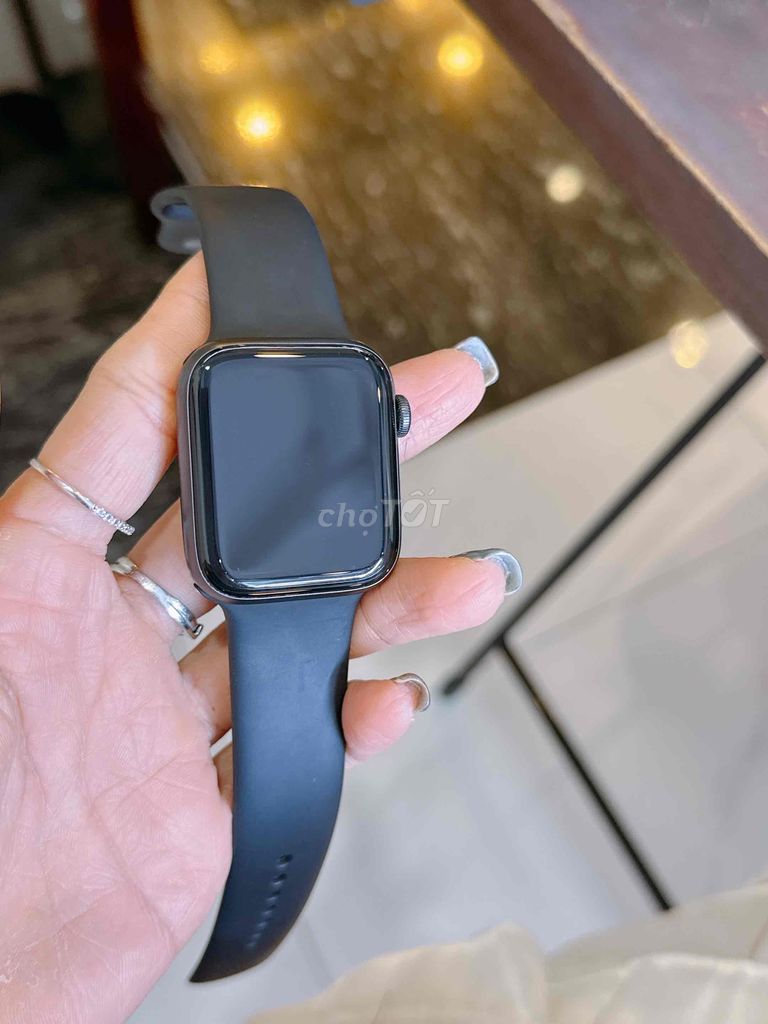 apple watch se1-44mm nhôm đen lte esim ful pk zin