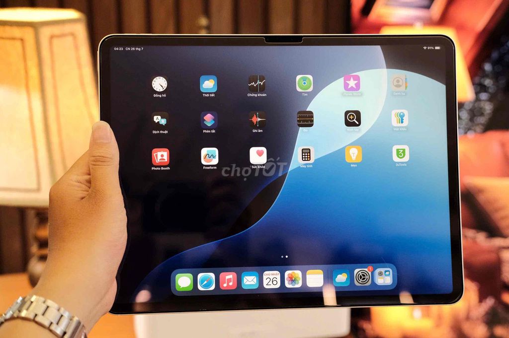 iPad Air 13-inch M2 Wi-Fi + Cellular 128GB đẹp 99%. Mua bán Máy tính bảng tại Quận Bình Thạnh Tp Hồ Chí Minh được đăng bởi Vân Anh 2Tech House hình 1