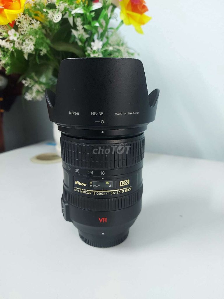 Ống kính Nikon AF-S Nikkor 18-200mm.. Mua bán Máy ảnh, Máy quay tại Quận Lê Chân Hải Phòng được đăng bởi MAYANHVUI hình 1
