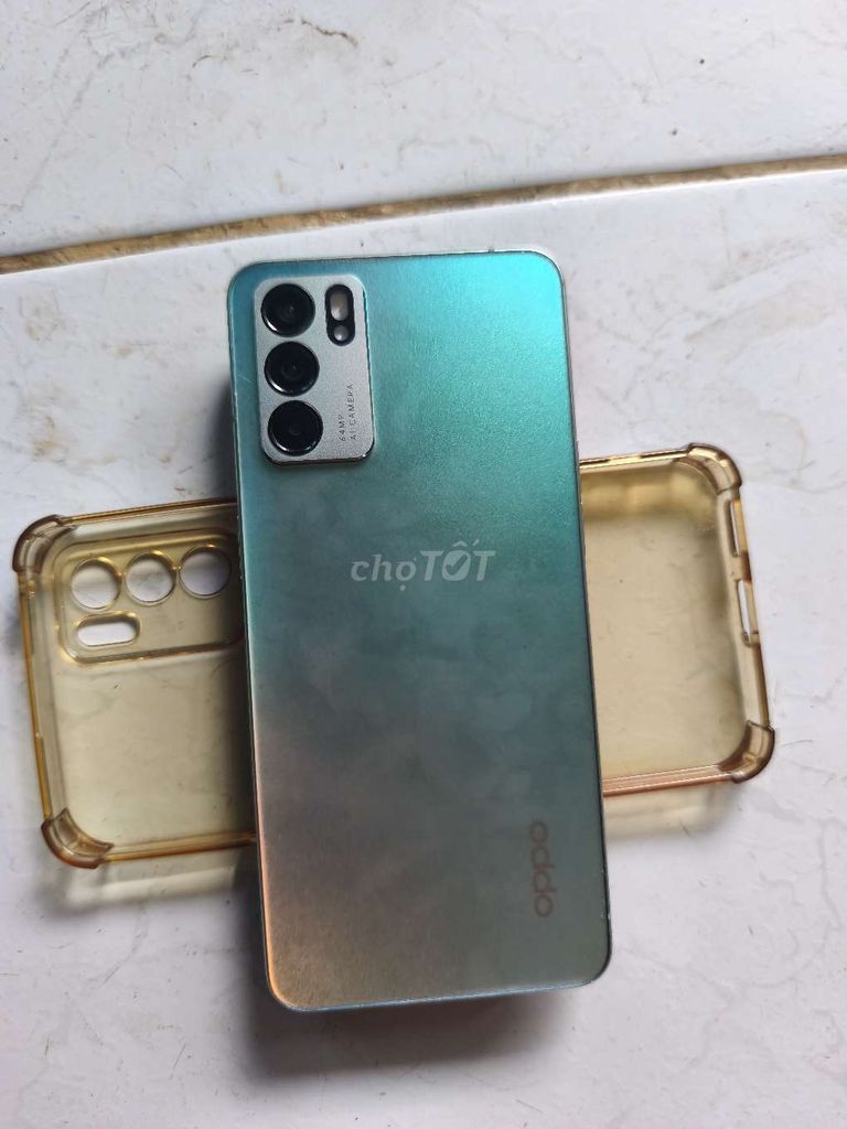 Oppo Reno 6 Xanh gradient. Mua bán Điện thoại tại Thành phố Bà Rịa Bà Rịa - Vũng Tàu được đăng bởi Quang hình 1