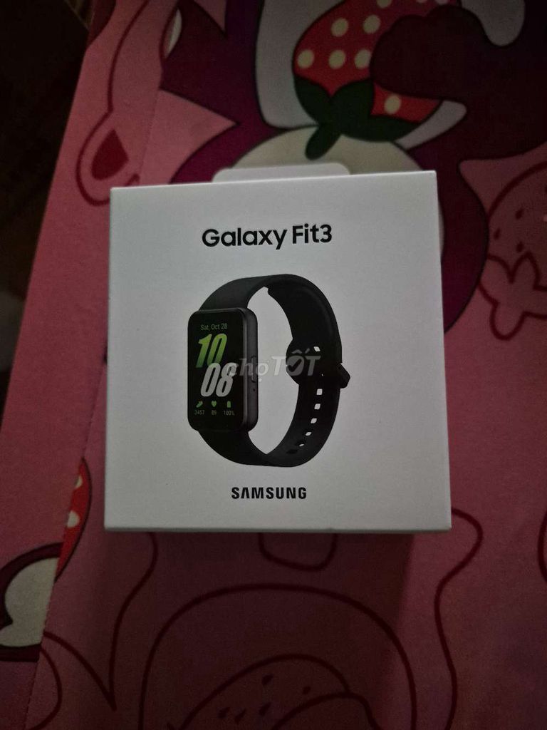 Samsung Galaxy Fit3 Đen. Mua bán Thiết bị đeo thông minh tại Thành phố Vĩnh Long Vĩnh Long được đăng bởi Đức Thắng hình 1