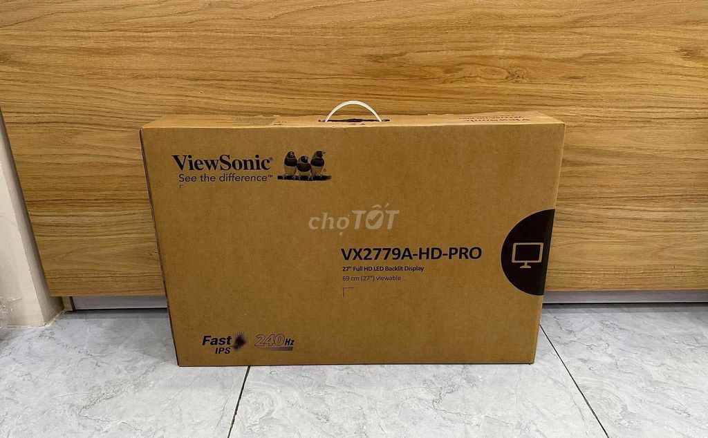 Màn Gaming 27" 240hz _ViewSonic VX2779A-HD-PRO NEW. Mua bán Phụ kiện (Màn hình, Chuột...) tại Quận Bình Thạnh Tp Hồ Chí Minh được đăng bởi TOÀN MÀN HÌNH hình 1