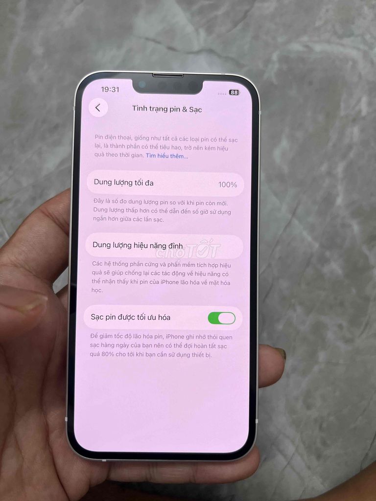 Apple iPhone 13 128GB Trắng Mỹ 100%. Mua bán Điện thoại tại Huyện Kim Sơn Ninh Bình được đăng bởi Keng  hình 1